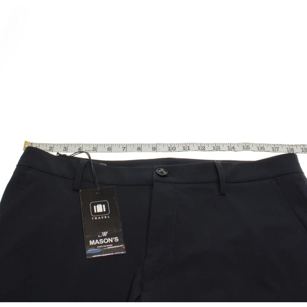 Mason's NWT Chinos / Casual Pants Size 52 (US 36) Milano Dynamic in Blue